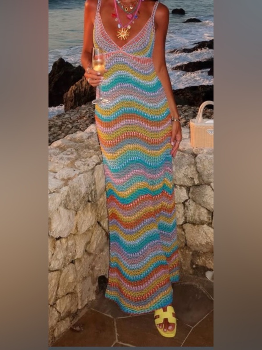 Crochet dress
